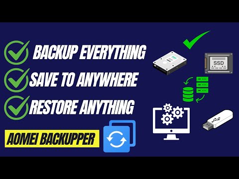How to Backup & Restore your data Easily with AOMEI Backupper