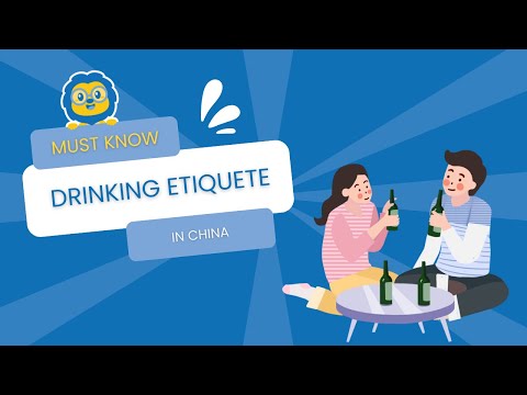 GUIDE TO Drinking Etiquette in CHINA 🇨🇳