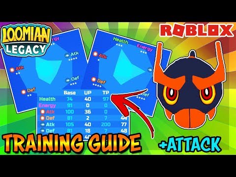 Loomian Legacy Every Tp Training Chart 07 2021 - how to make stat training in roblox