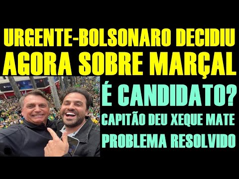 URGENTE BOLSONARO ACABA DE DECIDIR SOBRE PABLO MARÇAL