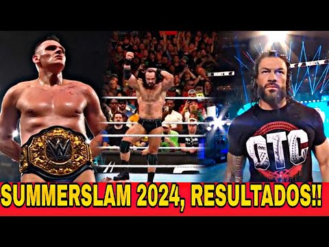 Summerslam 2024 Resultados