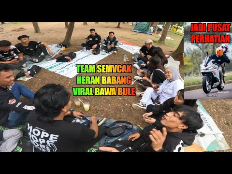 BAWA CEWEK BULE CANTIK SUNMORI JADI PUSAT PERHATIAN PADA KAGET TEAM SEMVACK