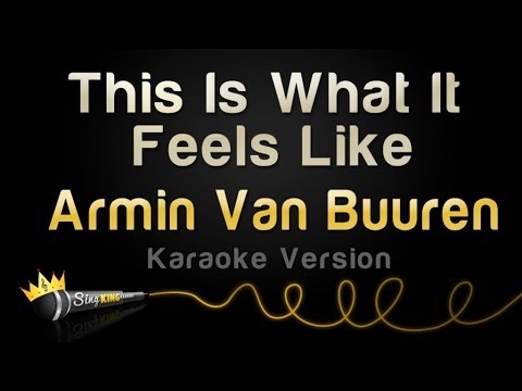 Armin Van Buuren – This Is What It Feels Like (Karaoke Version)