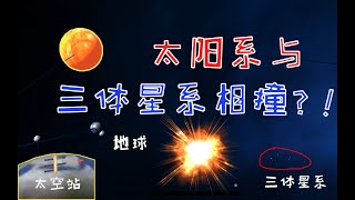 我创造了一个宇宙，并模拟了太阳系与混沌星系的融合