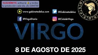 Horóscopo Diario - Virgo - 8 de Agosto de 2025.
