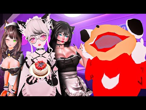 Me metí a un MAID CAFÉ y me trataron como ESCLAVO 😳 (REALIDAD VIRTUAL)