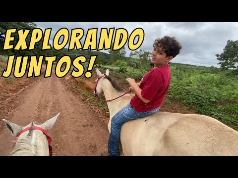 Hora da DIVERSÃO: Cavalgada sem Sela com Marcos e Rafaela