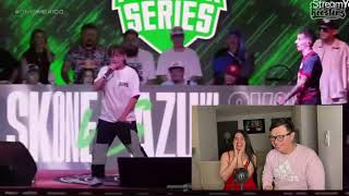 Mi amiga NUTRIÓLOGA reacciona por primera vez a AZUKY vs SKONE (lo mejor del FREESTYLE  FMS MÉXICO)