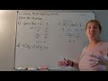 Solving Equations and Averages