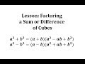 Factoring and Simplifying Expressions