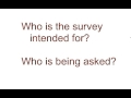 Statistical Questions and Sampling Concepts