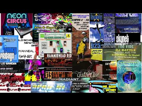Old skool flyers_fLORDA_IF YOU ARE OLD SKOOL_BY DJ SKYNET_TRUE SKOOL MUSIC_808 BASS VIBE