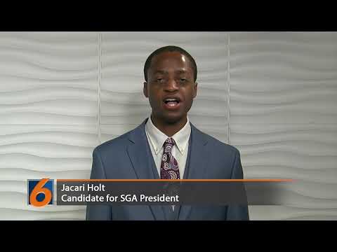 Jacari Holt, candidate for SGA President