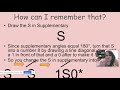 Exploring Complementary and Supplementary Angles