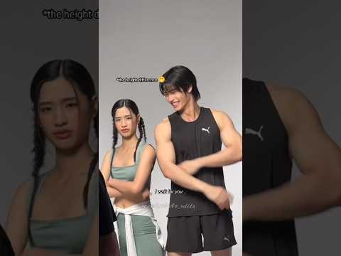 The way he keep teasing her ๐ซฃโค๏ธ #winmetawin #tontawan #f4thailand #funny #shorts #bts #fyp #puma #yt