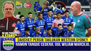 BIKIN ASIA GELENG - GELENG‼️KEMENANGAN GEMILANG PERSIB ATAS WESTERN SYDNEY,RAMON CEDERA RUSUK,PARAH?