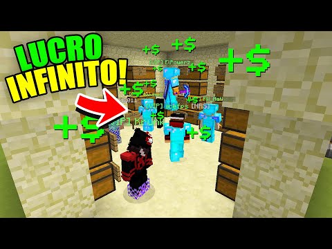 ⭐Minecraft : Finalmente a farm de money infinito sem fazer nada!
