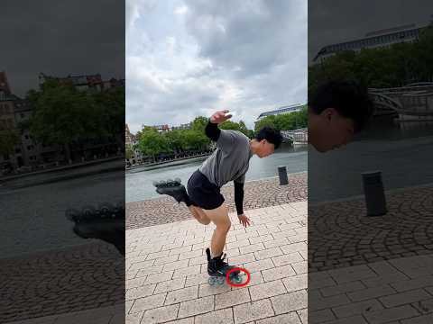 HÄTTET Ihr DAS GEDACHT?😱⚡️Inliner VS Zu Fuß🛼  #kaishorts #challenge #inlineskating