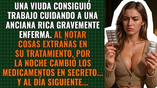 La cuidadora dejó de darle medicinas a la anciana rica. Y cuando llegó su heredero,todo quedó claro…