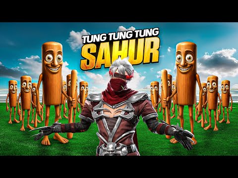 WTF❗️ Tung Tung Tung Sahur Everywhere in  Free Fire 😱🔥