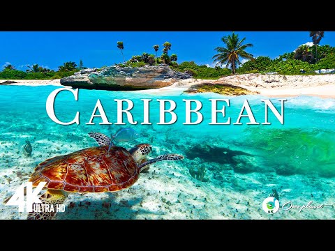 Caribbean 4k - Relaxing Music Along With Beautiful Nature Videos - 4K Video Ultra HD