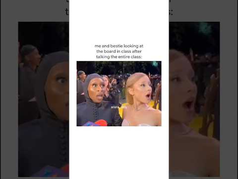 and it's always when they're about to erase it ๐ญ๐ญ #arianagrande #cynthiaerivo #wicked #relatable