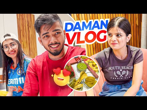 Trying Gujarati Food in Daman for the First Time 😍