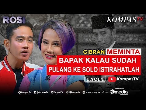 ROSI |  Gibran : Bapak Kalau Sudah Selesai Menjabat Pulanglah ke Solo Istirahat