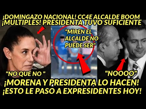 DOMINGAZO NACIONAL! CCAEE ALCALDE PRESIDENTA LO ADVIRTIO ESTO LE PASO A EXPRESIDEENTES HOY BOOM