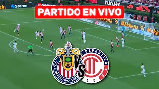 ¡GOLEARON LOS DIABLOS!🔥 CHIVAS 0-3 TOLUCA 🔴 EN VIVO [JORNADA 9 - LIGA MX - AP2025] 🎙️NARRACIÓN