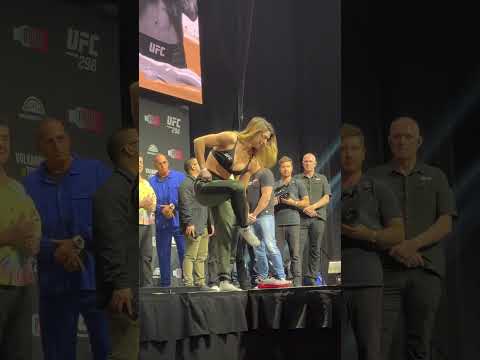 Mackenzie Dern UFC 298 Weigh-In