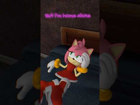 But I’m home alone | Sonic & Amy (GMOD Animation) #animation #sonic #amyrose #shorts #fyp