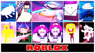 Surviving new and old roblox killers in the game MIDNIGHT HORRORS