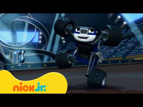 בלייז ומכוניות הענק: תחרות הפעלולים | ניק ג'וניור