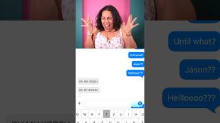 Scary text chat! His arm won’t stop growing!!