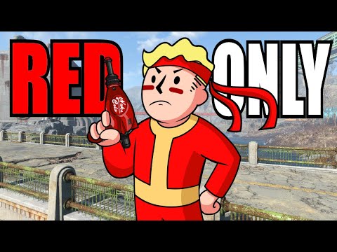 Can You Beat Fallout 4 ONLY Using Red?