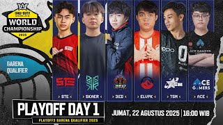 CODM Garena Qualifier 2025 - Playoff Day 1 l Garena Call of Duty®: Mobile Indonesia