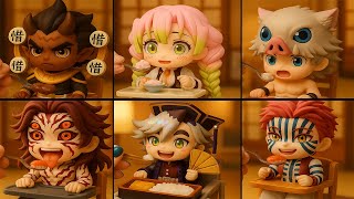 Kimetsu no Yaiba Baby Cute Being Fed | Demon Slayer Chibi Moments