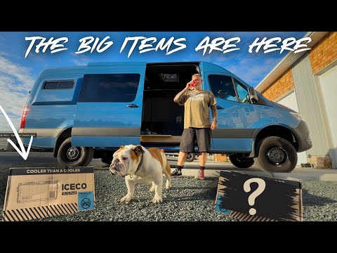 ALL of It In 5 Boxes. Dual Fridge System Is Here. SPRINTER BUILD