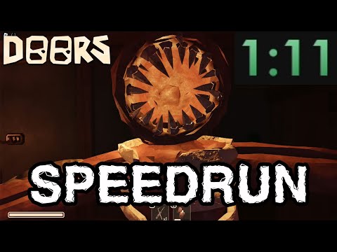 DOORS Speedrun WORLD RECORD 1:11 (real)