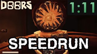DOORS Speedrun WORLD RECORD 1:11 (real)