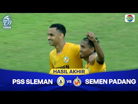 Hasil Akhir Pertandingan - PSS Sleman vs Semen Padang FC | BRI Liga 1 2024/25