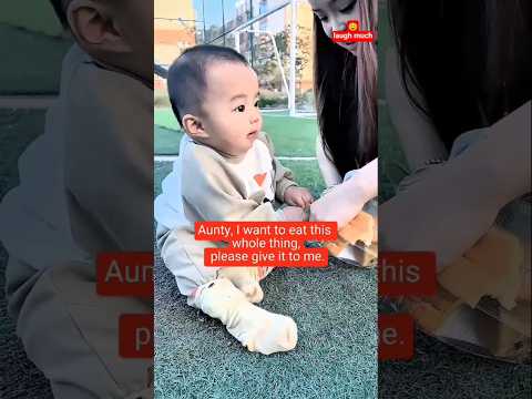 Aunty, I Want to Eat This.Give It To Me 🤣