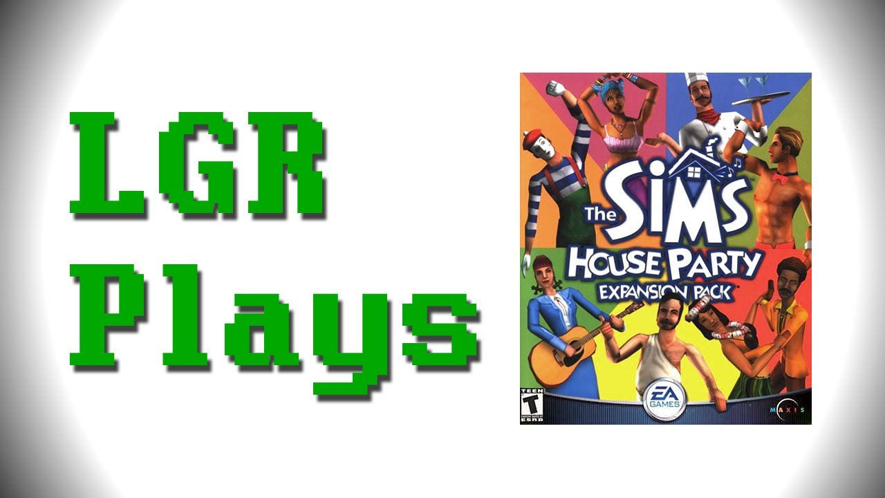 LGR Plays - The Sims House Party
