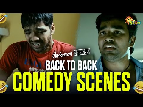 Chennai 600028 - Back-to-Back Comedy Scenes | Tamil | Jai | Shiva | Premji | Adithya TV