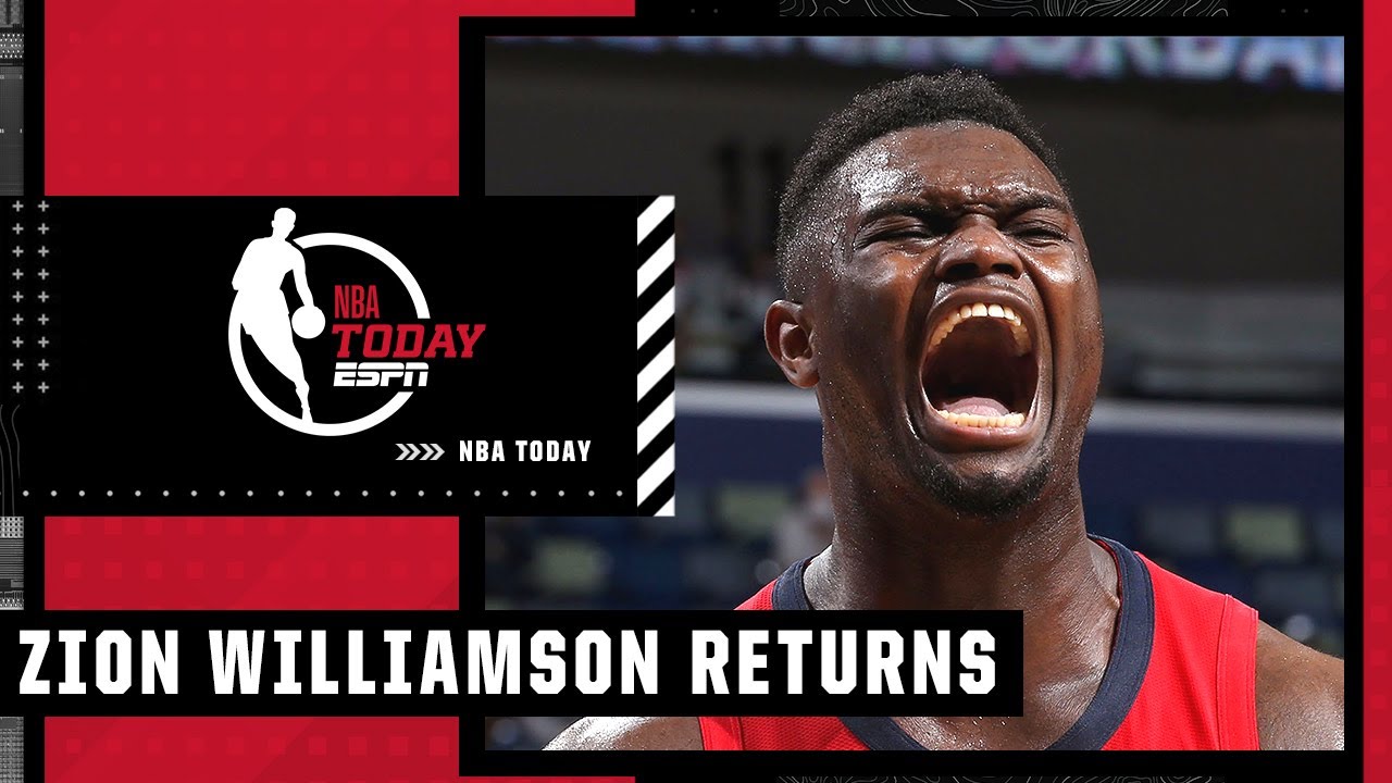 Zion Williamson set to play first NBA game in 518 days | NBA Today￼