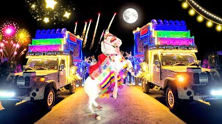 घोड़ी और डीजे डांस 2025 - Chunni Mein Chunni Mein !! Viral Song !! परफ्यूम लगावे चुन्नी में !! djdj