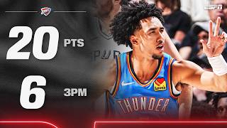 Jared McCain kicks off Year 3 with 20 PTS OFF THE BENCH & SIX THREES ⚡️ | NBA on ESPN