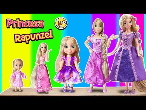 Colección de Princesas Rapunzel | Barbie videos para niñas