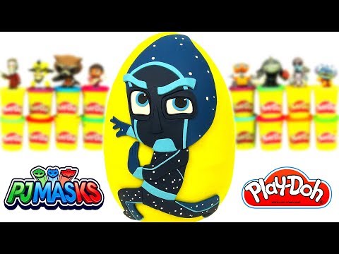 Pijamaskeliler Gece Ninjası Sürpriz Yumurta Oyun Hamuru PJ Masks Oyuncakları